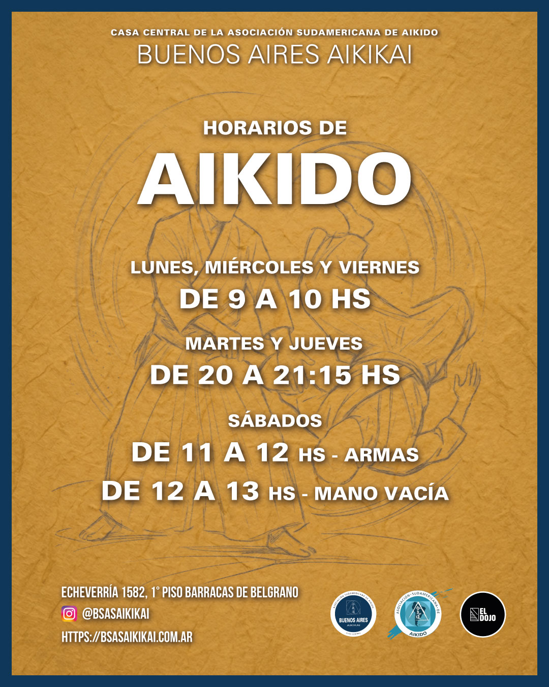 Horarios Aikido